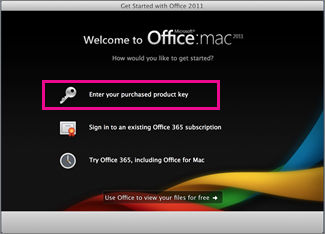 microsoft office for mac home & business 2011 trial